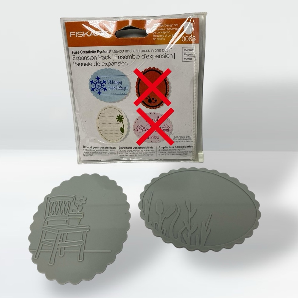 7 Fiskars Fuse Creativity System Expansion Packs : Missing Original Parts READ - Picture 11 of 11